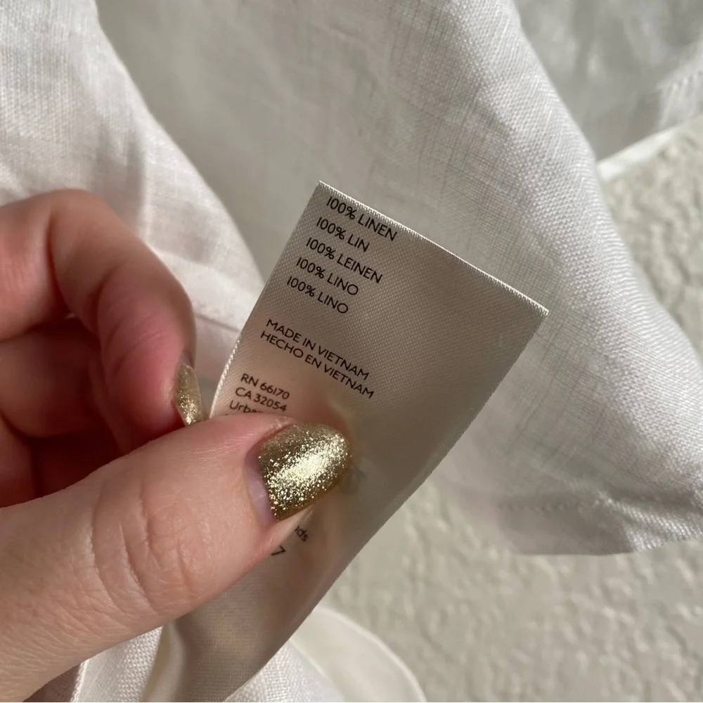 Free People We The Free Sweet Times Linen Top NEW